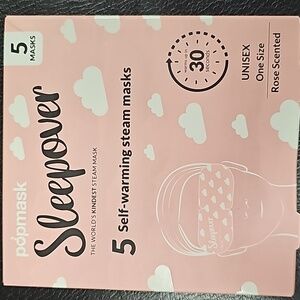 popmask Sleepover - 5 self-warming steam masks